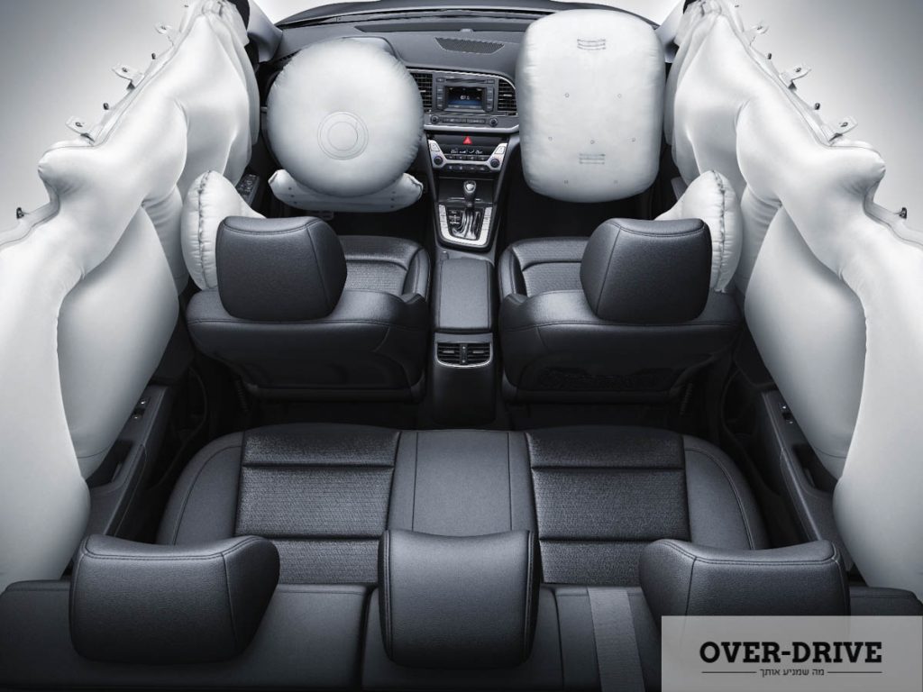 7 כריות אוויר ומוביל-איי