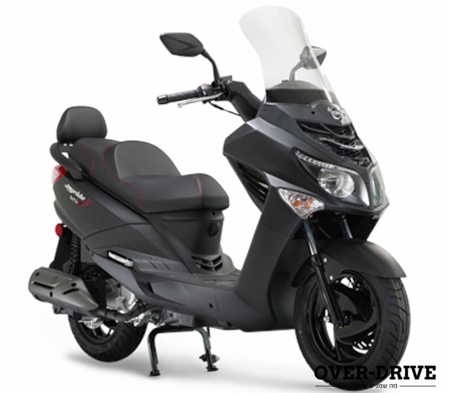 סאן יאנג הוא המותג הדו-גלגלי הנמכר ביותר בישראל