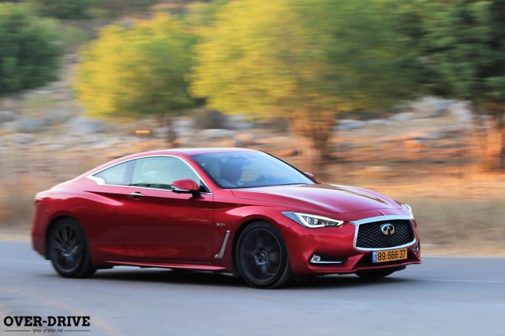 אינפיניטי Q60 במבחן: פארק היורה