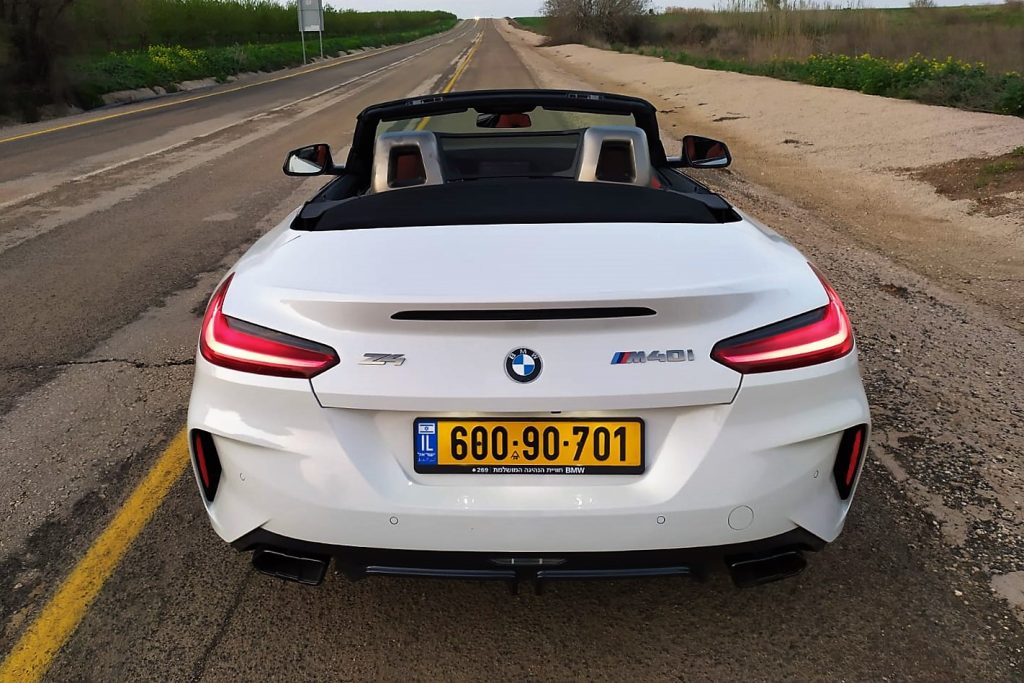 ב.מ.וו Z4 M40i במבחן – כמו שצריך