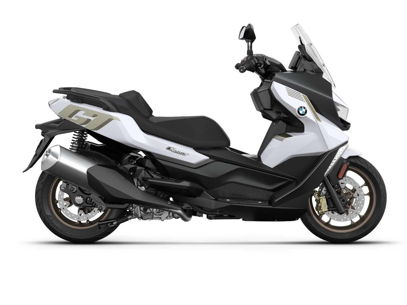 ב.מ.וו C400GT אקסקלוסיב בצבע לבן, מבט צד